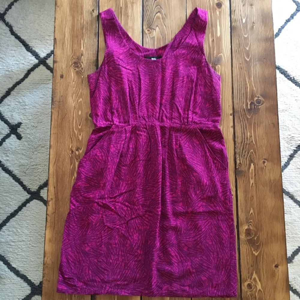 Fuchsia Sundress with pockets